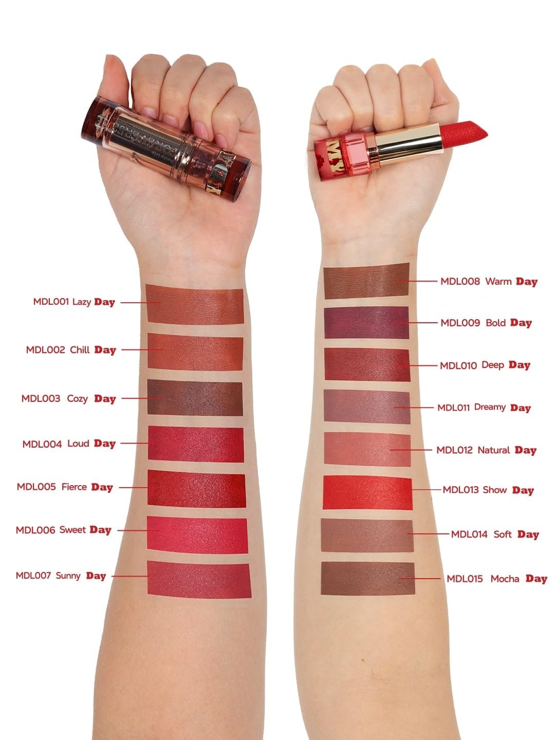 Daily Life Forever52 It's My Day Lipstick | Creamy Matte Lipstick for Bold, Long-Lasting Color | Highly Pigmented, Hydrating & Nourishing Formula (Soft Day, 3.5g) thumbnail