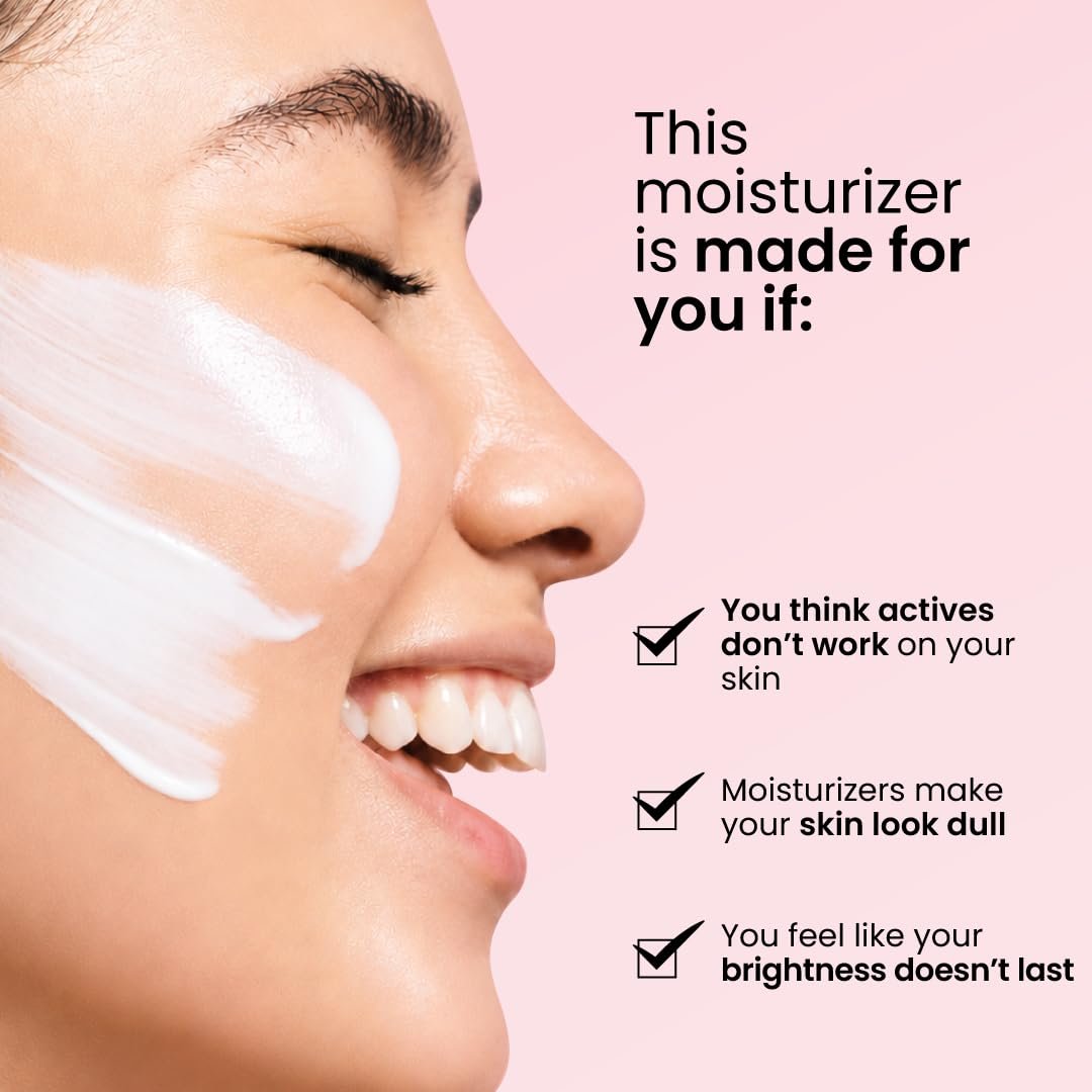 Foxtale Lightweight Brightening Face Moisturiser with Vitamin C & Niacinamide |Brightens & Evens Skin Tone, Fades Dark Spots & Deeply Hydrates | for Normal to Dry Skin | for Men & Women | 10 thumbnail