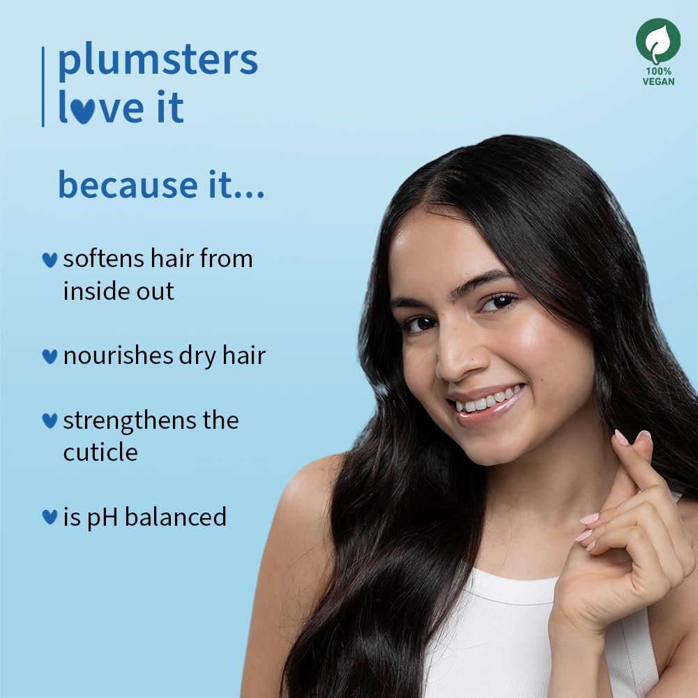 Plum Coconut Milk & Peptides Strength & Shine Shampoo | 22X Smoother Hair | With Coconut Milk & Pea Peptide | Smoothening & Strengthening | Paraben-Free, 100% Vegan, 250ml thumbnail