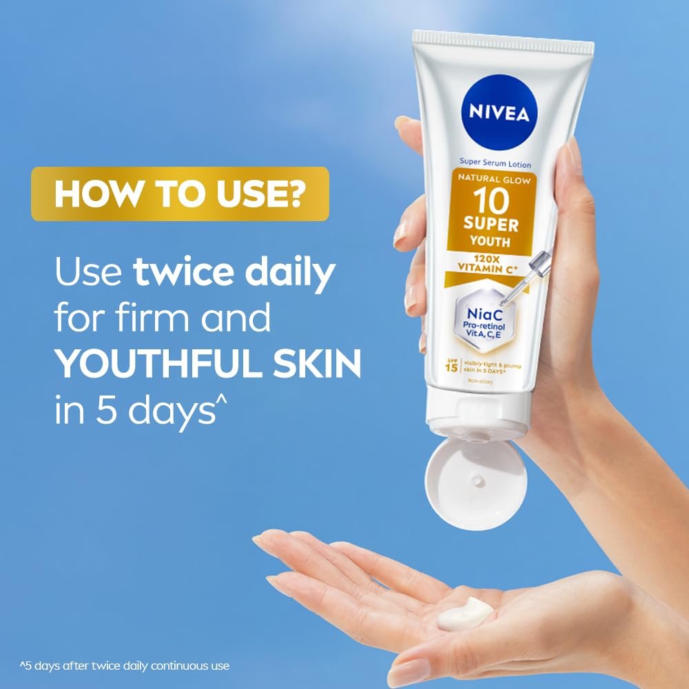 NIVEA Super 10 Youth Body Serum Lotion 170ml thumbnail