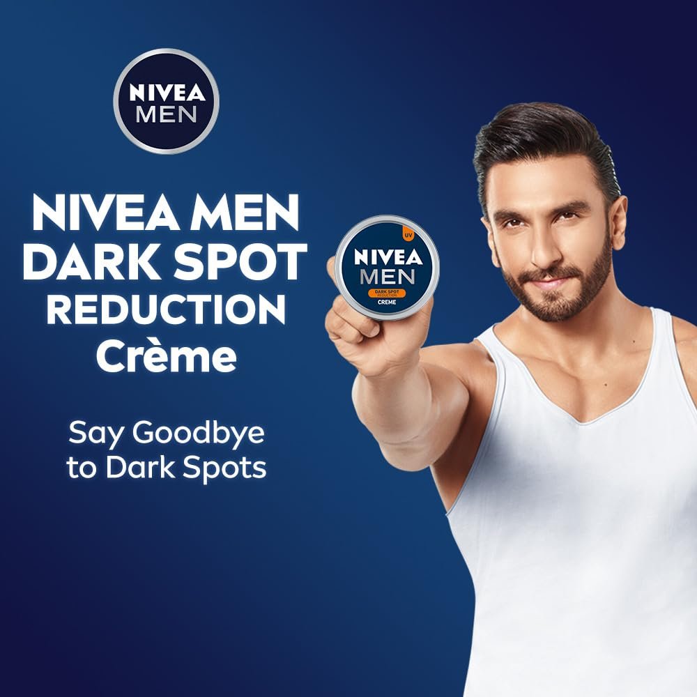 Nivea Men Creme, Dark Spot Reduction, Non Greasy Moisturizer, Cream With Uv Protect, 150 ml thumbnail