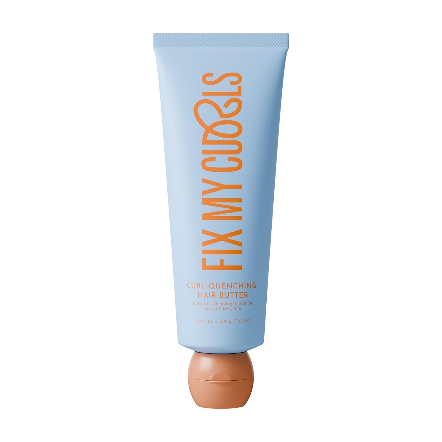 Fix My Curls Curl Quenching Hair Butter|Curly, Wavy, Frizzy Hair | With Tucuma Butter & Flaxseed| Ultra Curl Defining Cream | Silicone Free, 200gm