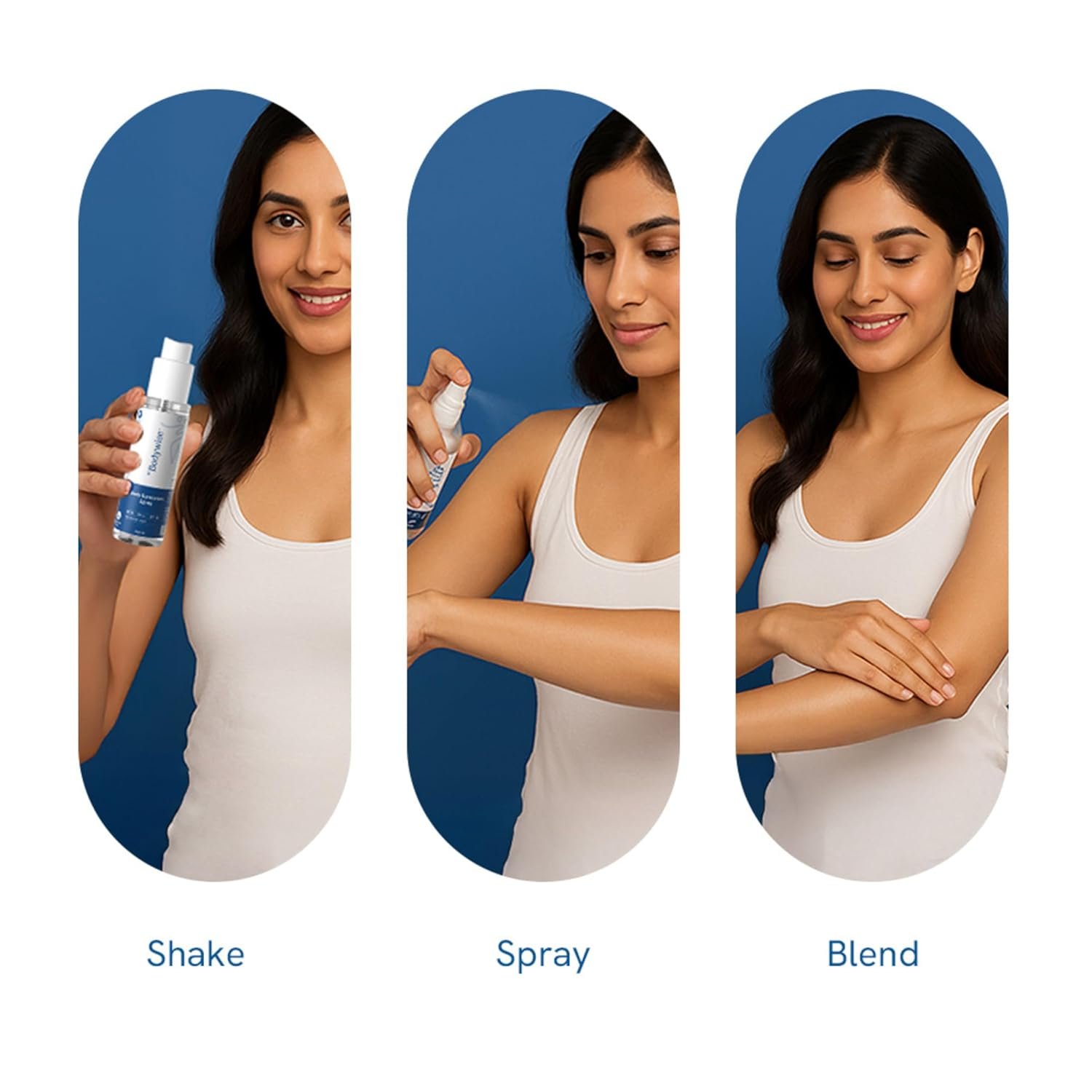Be Bodywise Sunscreen Spray SPF 50 PA+++ 100ml | With SunCat DE Technology | Protects Skin from UVA/UVB Rays & Slows Down Signs of Aging | 1% Niacinamide, 1% Red Algae & 2.5% Glycerin | thumbnail