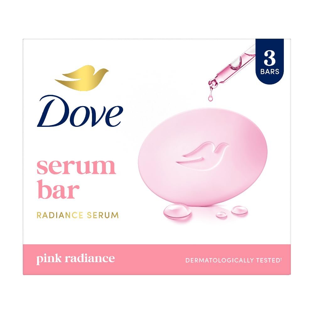 Dove Serum Bar | with Radiance Serum | Pink Radiance | 375g (125g x 3) thumbnail