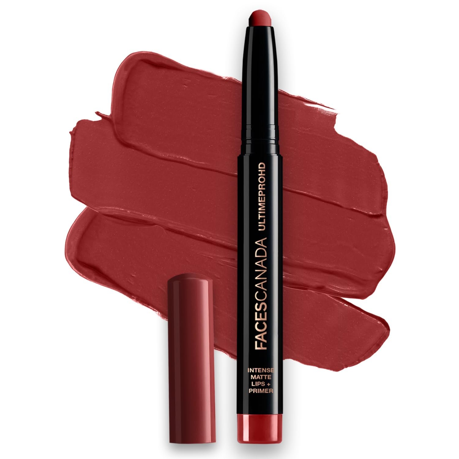 Faces Canada Ultime Pro HD Intense Matte Lips + Primer 1.4g Crushed Berry 04 (Brown) thumbnail