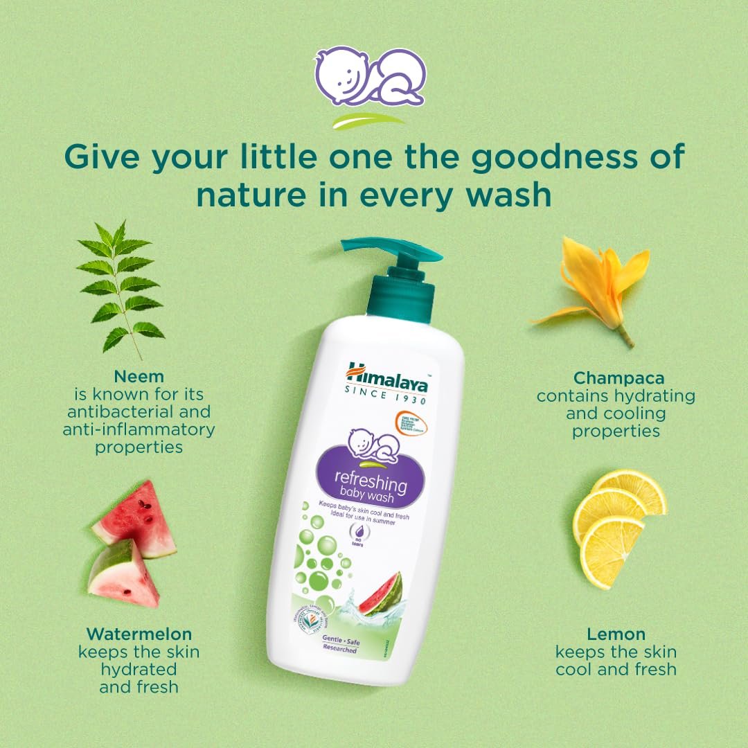 Himalaya Refreshing Baby Wash /200ml thumbnail