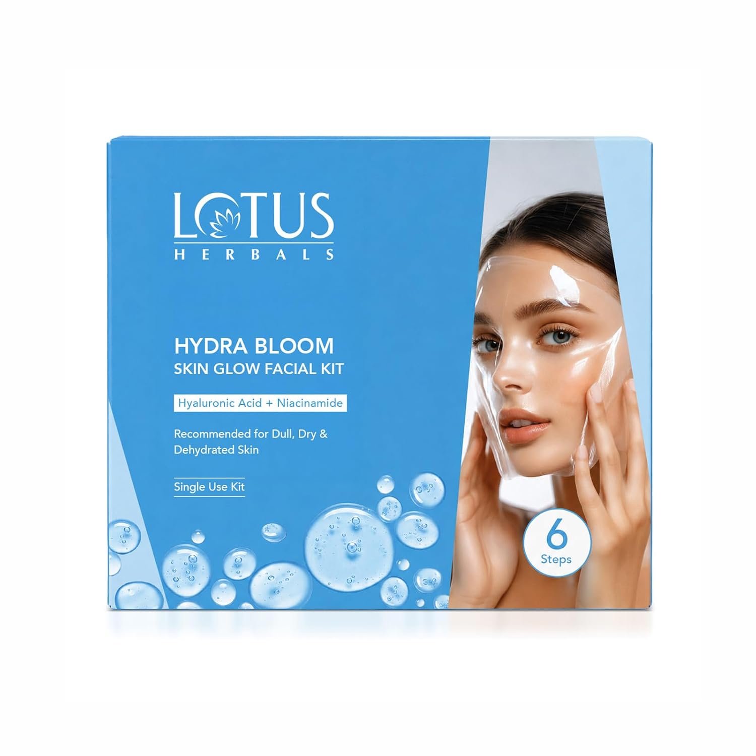 Lotus Herbals Hydra Bloom Skin Glow Facial Kit 170g
