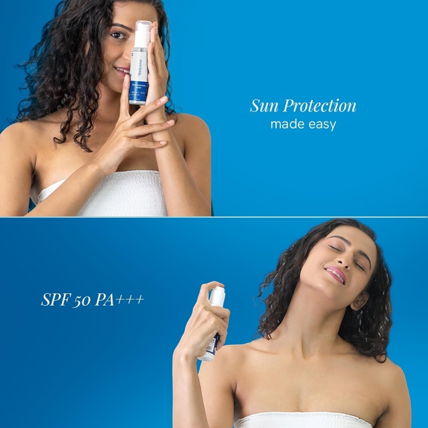 Be Bodywise Sunscreen Spray SPF 50 PA+++ 100ml | With SunCat DE Technology | Protects Skin from UVA/UVB Rays & Slows Down Signs of Aging | 1% Niacinamide, 1% Red Algae & 2.5% Glycerin | thumbnail