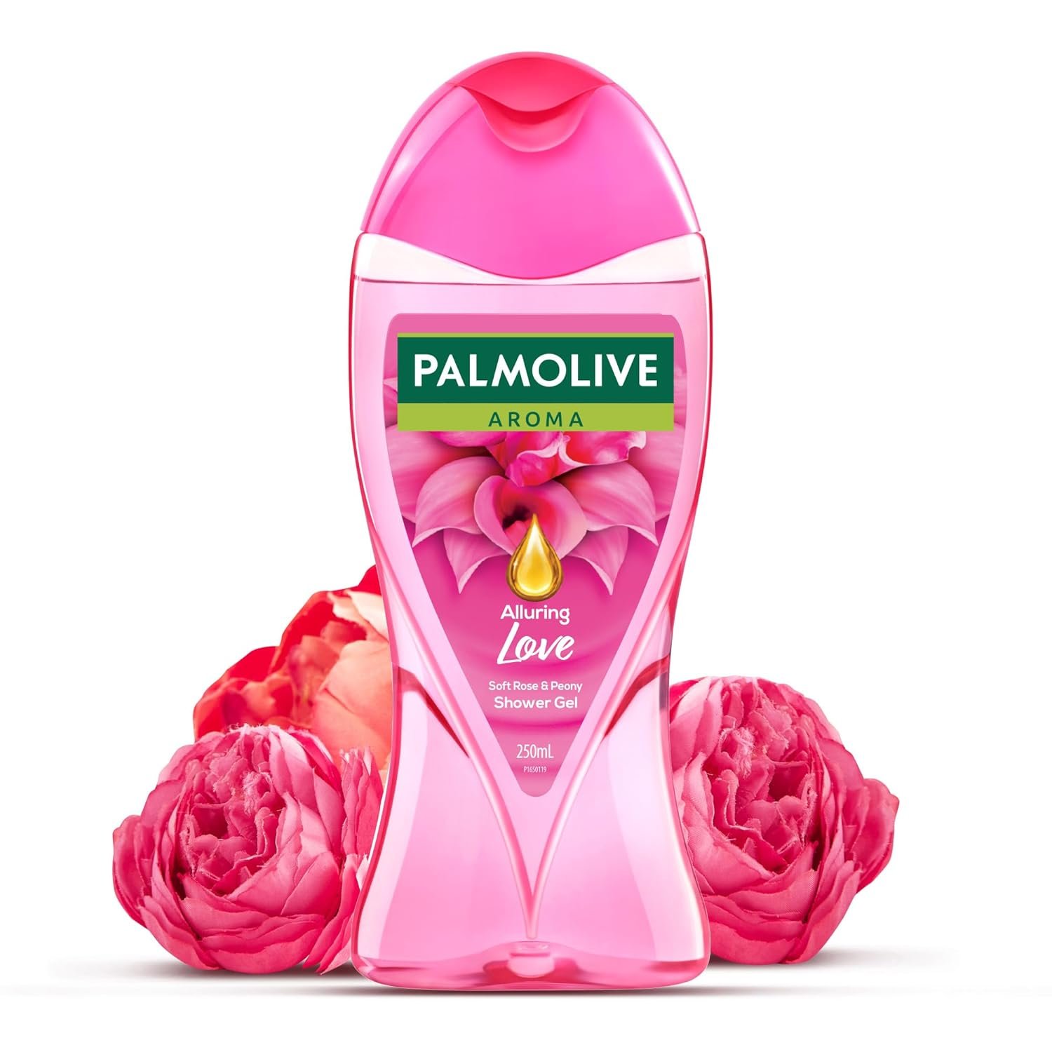 Palmolive Soft Rose & Peony Aroma Alluring Love Body Wash | Mood boosting fragrance | Brightening | For youthful, hydrated skin | No paraben & silicone, pH balanced, Body Wash 250ml thumbnail