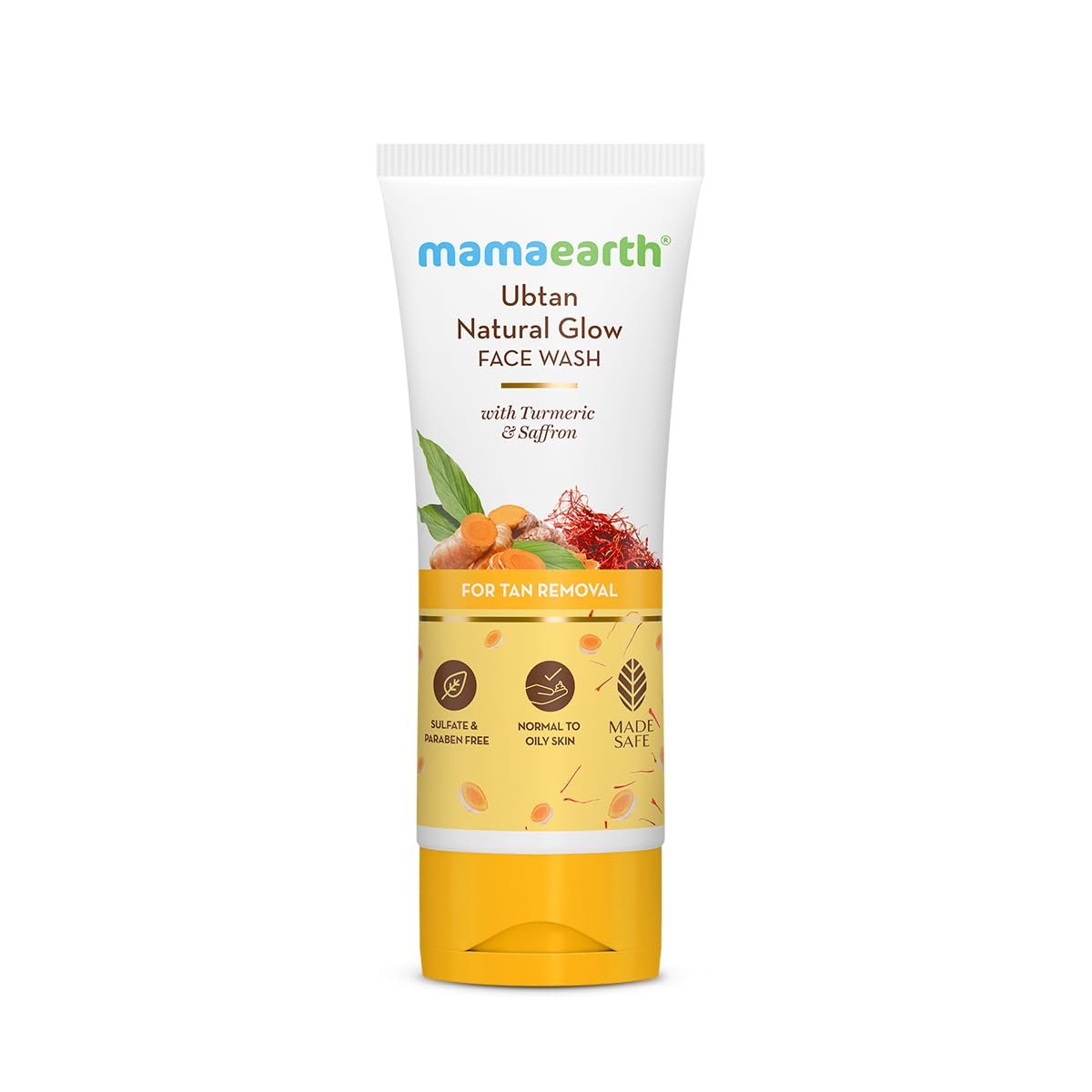 Mamaearth Ubtan Natural Glow Face Wash 100ml