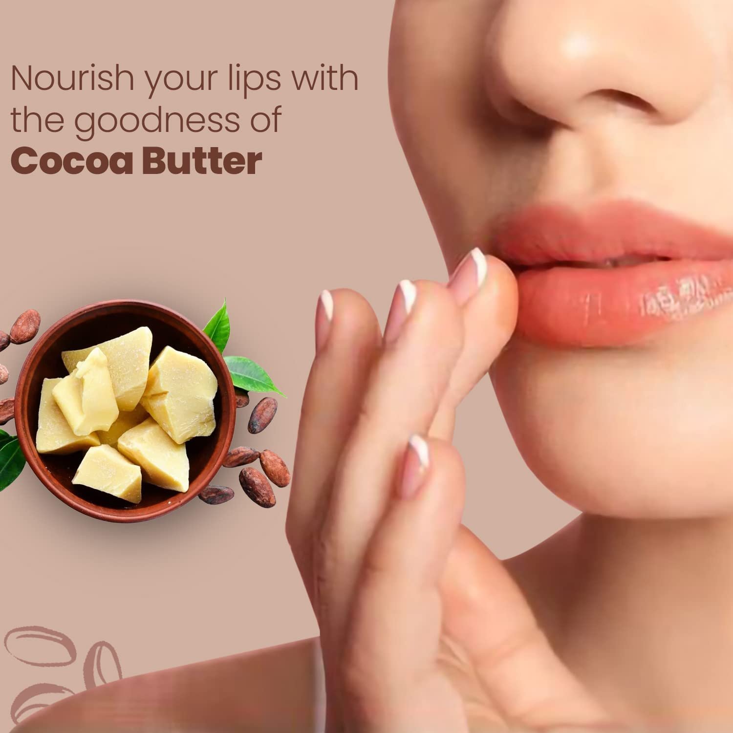 Himalaya Rich Cocoa Butter Lip Balm | 4.5gm | Repairs Chapped Lips | Intensely Moisturizes Dry Lips | Natural Vitamin E | No visible colour thumbnail