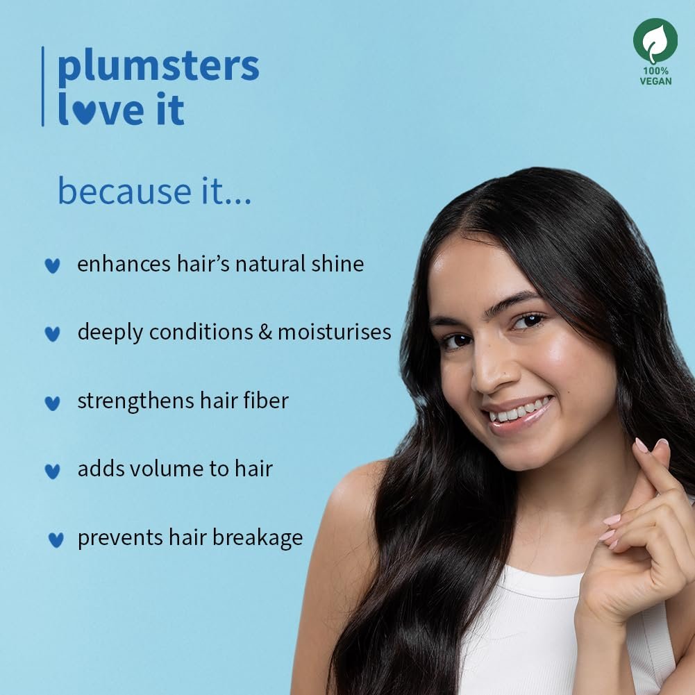 Plum Coconut Hair Mask | For Rough, Dry And Frizzy Hair | With Coconut Oil, Peptides & Shea Butter I Hair Spa For Women & Men I 200G, 1 Count thumbnail