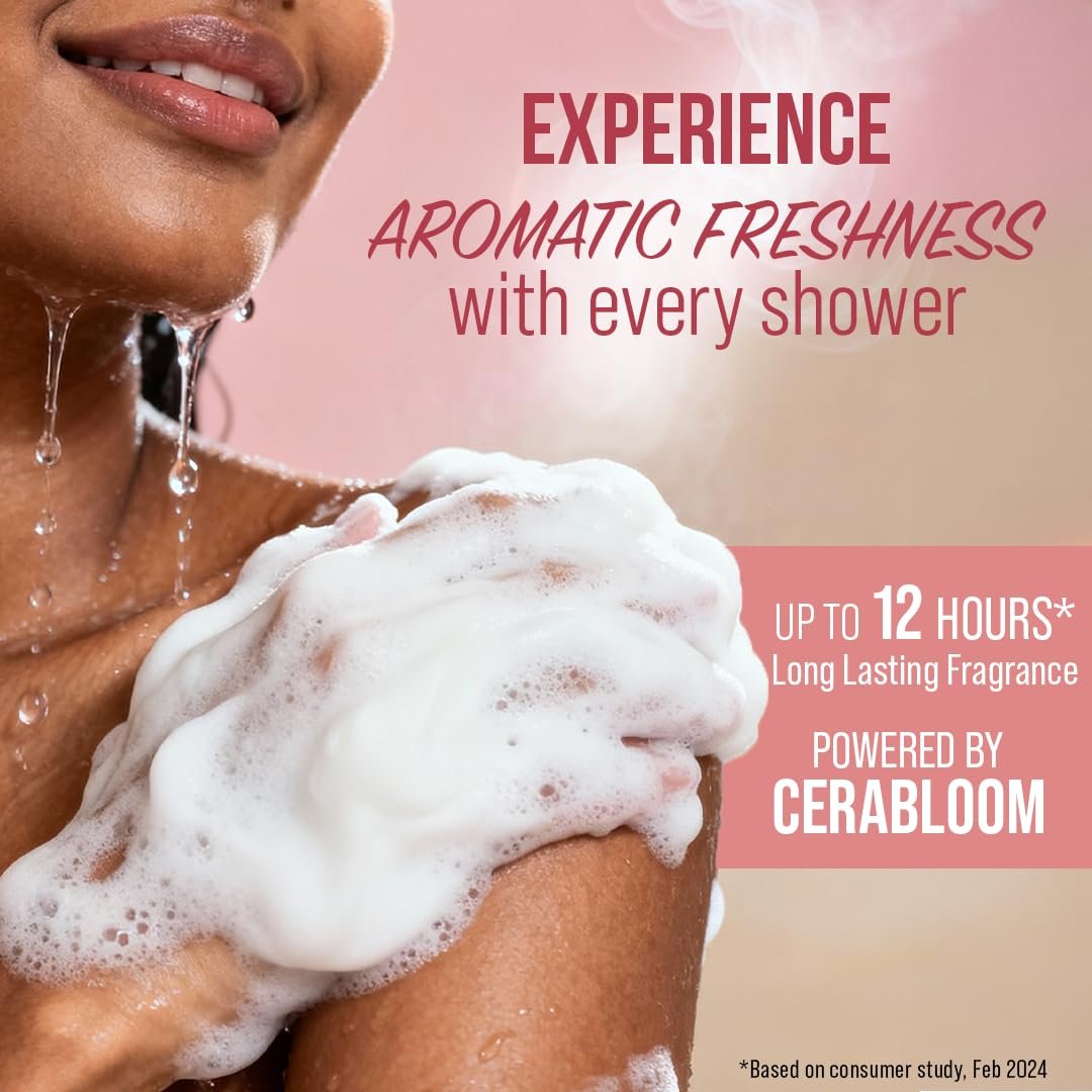 WOW Skin Science Rose Dream� Ceramide Body Wash | Ceramide for Deep Hydration & Skin Barrier Support | Himalayan Rose for a Petal-Soft Feel | Up To 12-Hour Long-Lasting Freshness | 275ml thumbnail