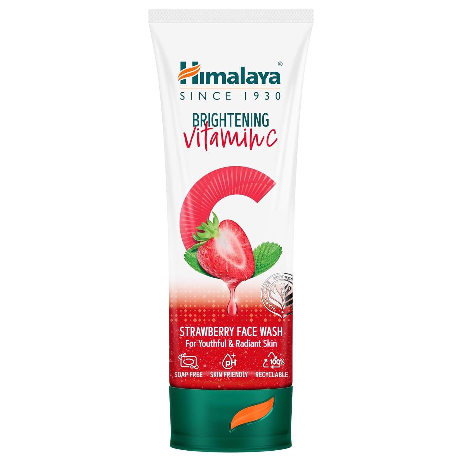 Himalaya Brightening Vitamin C Strawberry Face Wash | Vitamin C, Niacinamide & Strawberry | Brightness for Youthful Radiant Skin | 100ml thumbnail