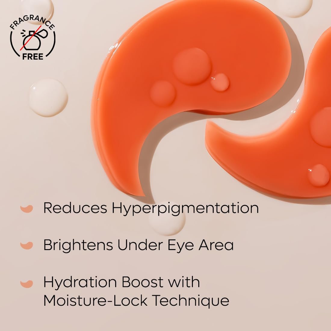 mCaffeine Cooling Under Eye Serum Patch for Brightness | Reduces Pigmentation with 4% Niacinamide & Kombucha Tea | Under Eye Patch Mask | thumbnail