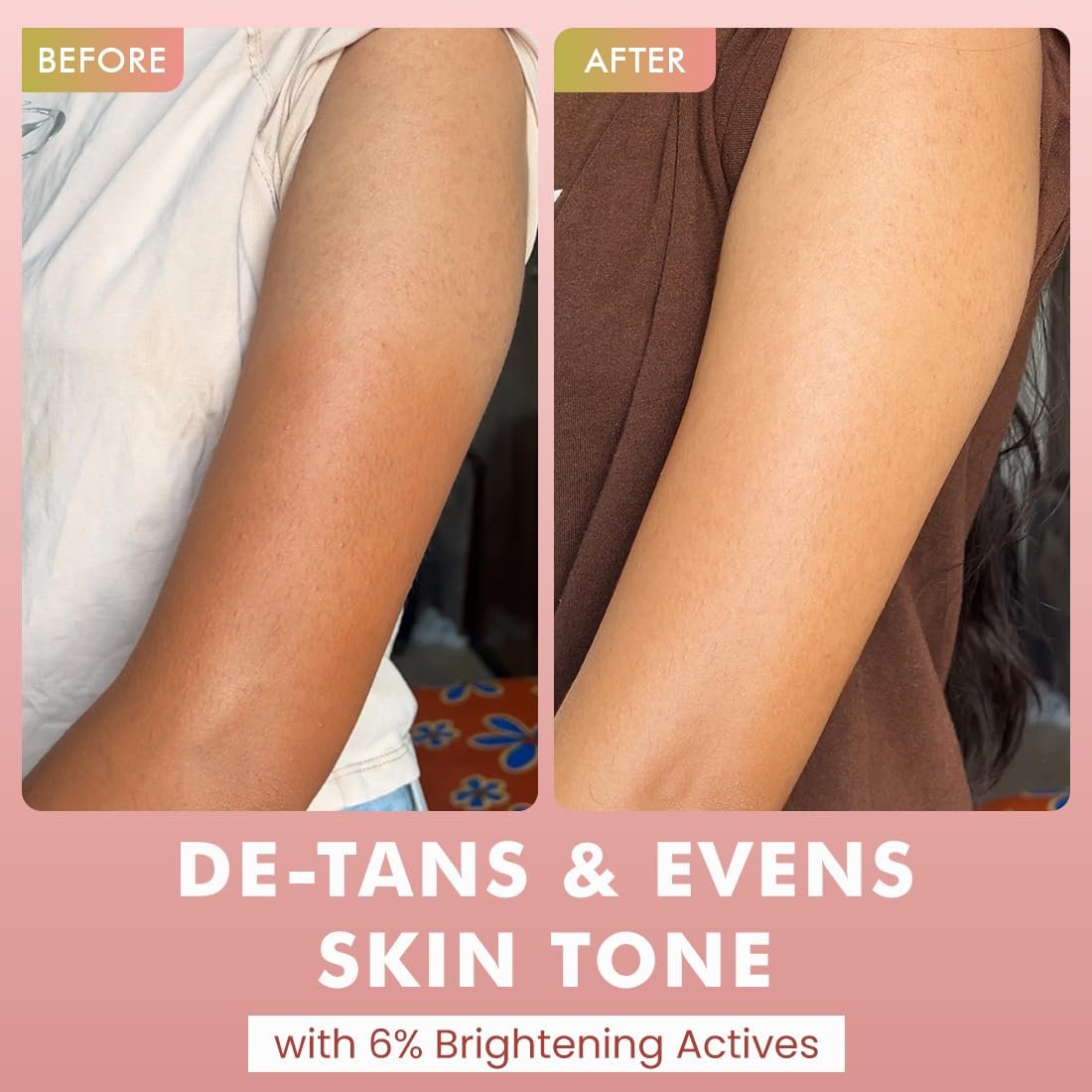 mCaffeine 1% Glycolic Acid Detan Body Wash 300ml | 2% Niacinamide, 3% Kojic Acid-Glutathione | Brightens, Hydrates, Reduces Dark Spots & Evens Tone |  Guava Shower Gel for Dry Skin thumbnail