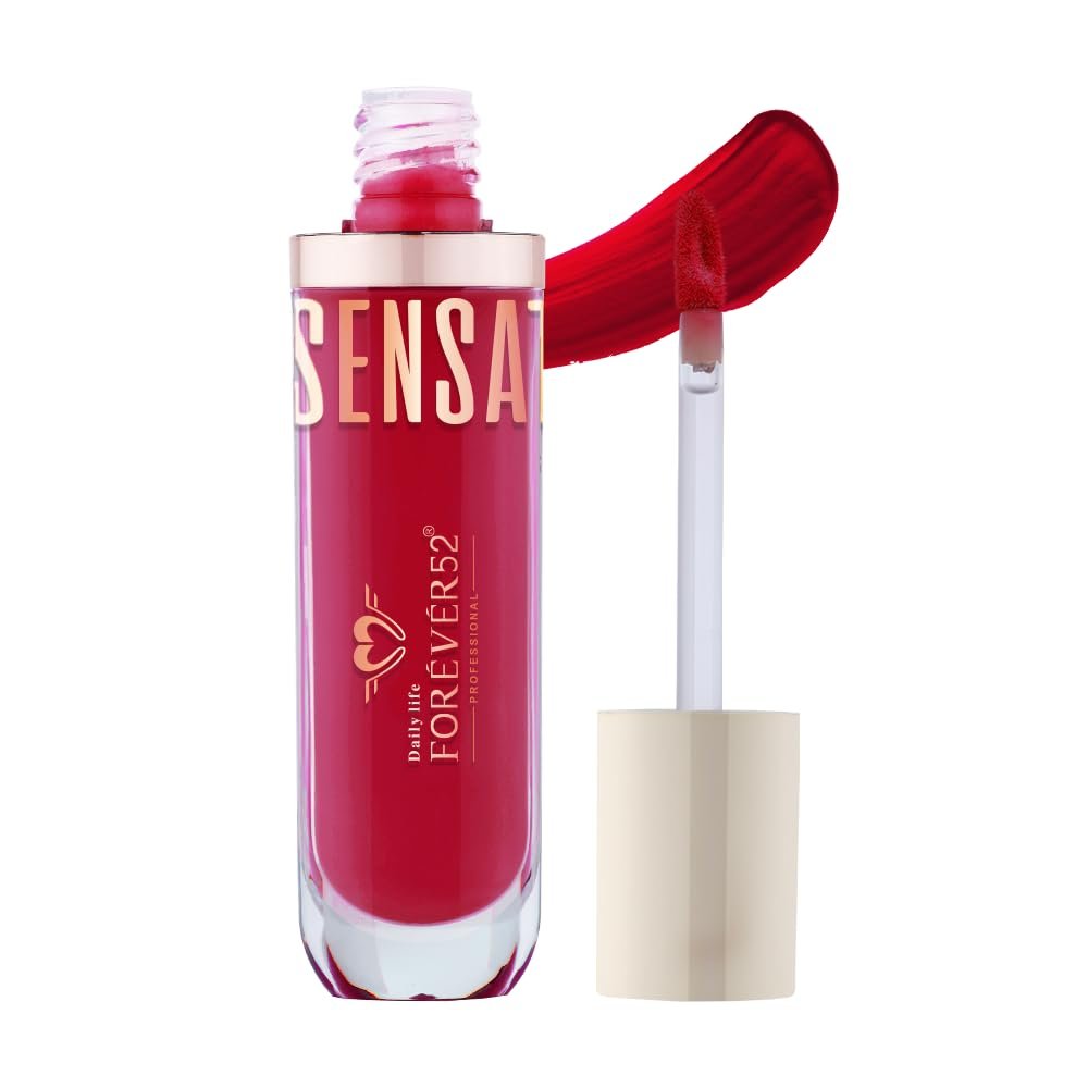 Daily Life Forever52 Sensational Lip | Matte Liquid Lipstick -Scarlet Flame-023 thumbnail