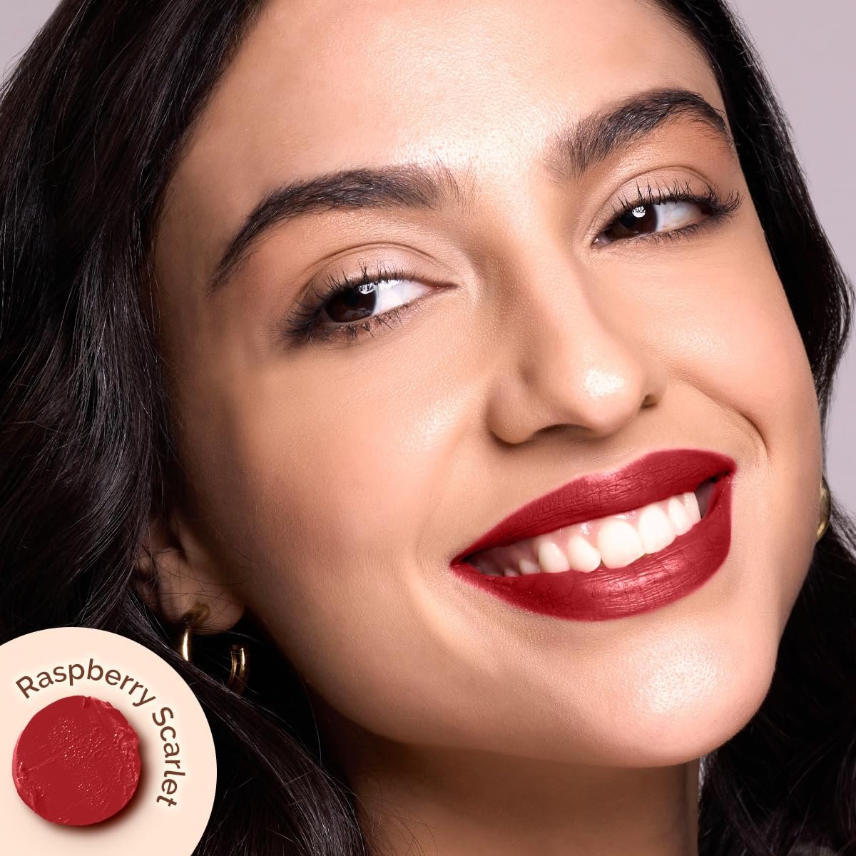 Mamaearth Moisture Matte Longstay Lipstick - Raspberry Scarlet, 2 gm thumbnail