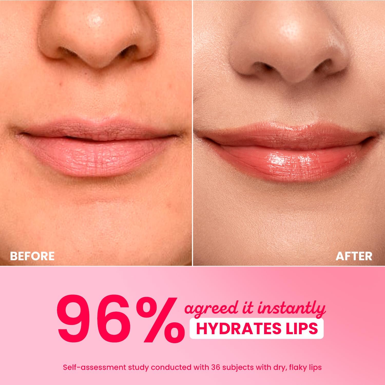 Dot & Key Barrier Repair Hydrating Lip Balm SPF 50 | Strawberry Red | Repairs Damaged Lip Barrier | High Tinted | 4.5 gm thumbnail