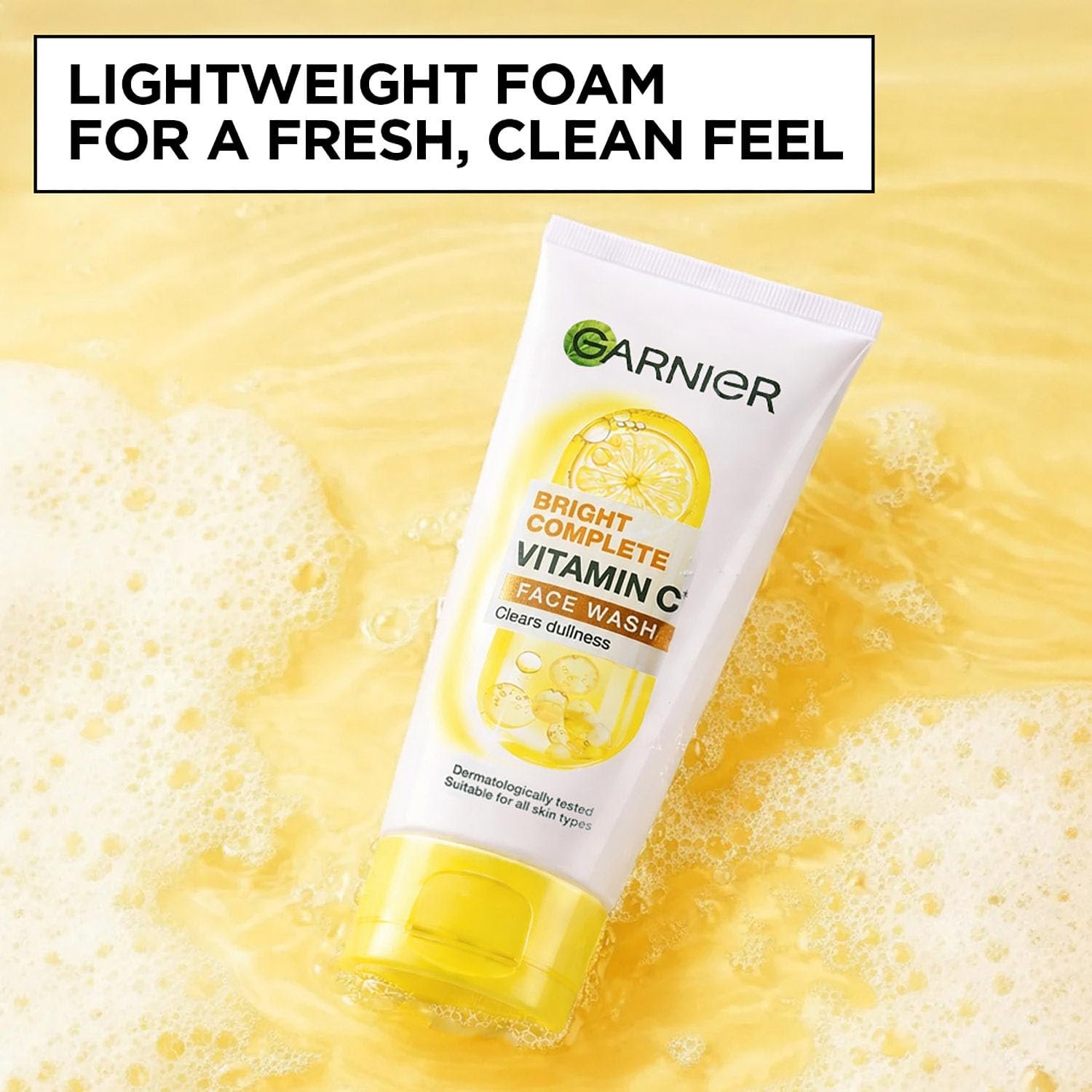 Garnier Skin Naturals, Facewash, Cleansing and Brightening, Bright Complete, 100 g thumbnail
