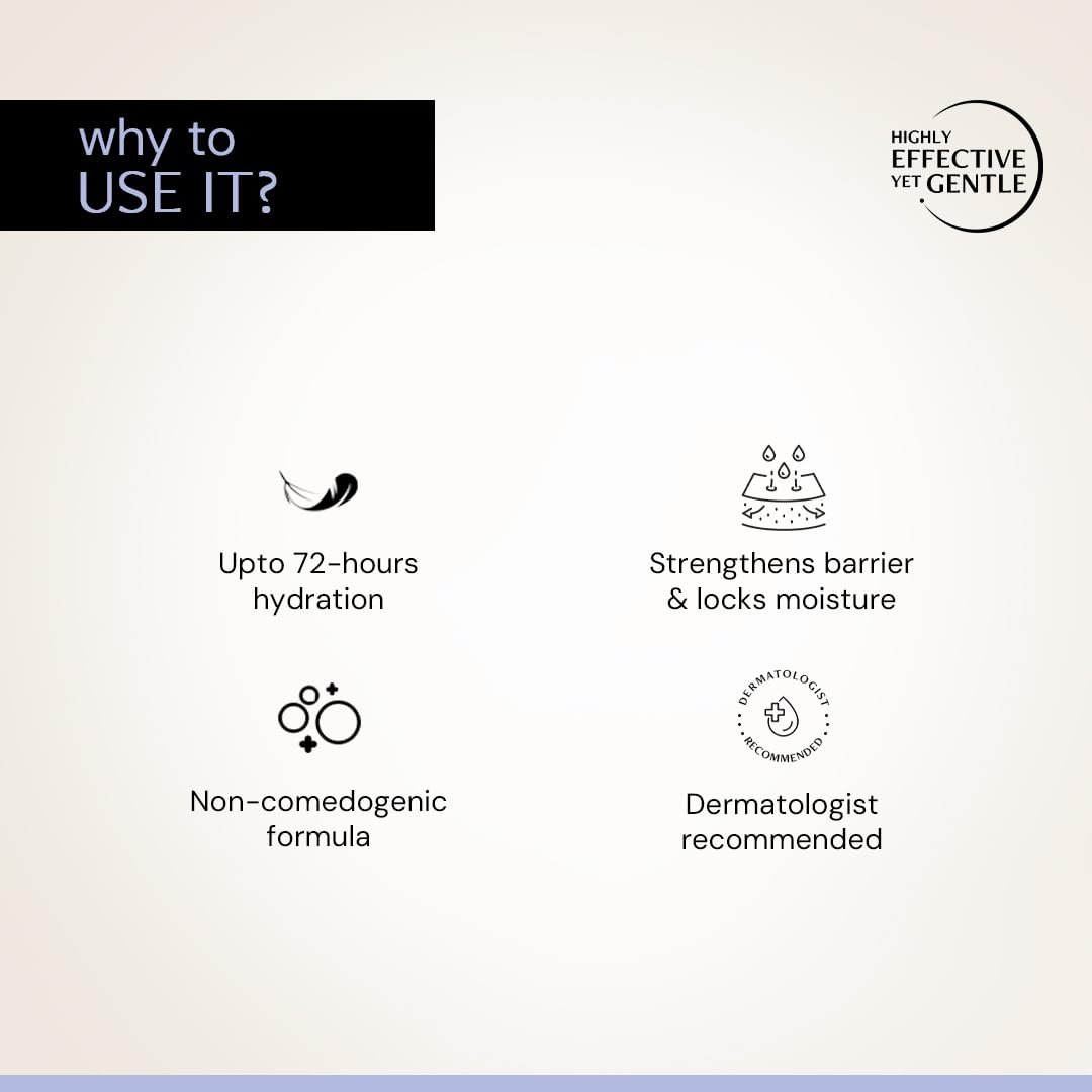 Deconstruct Oil-Free Moisturizer For Face | Non Sticky, Lightweight, Non-Comedogenic & Fast-Absorbing | Tested for 72H Hydration | For Oily, Acne-Prone & Sensitive Skin | 50 g thumbnail
