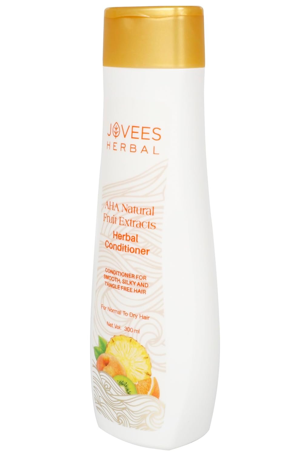 JOVEES Herbal AHA Natural Fruit Extracts Conditioner For Smooth, Silky And Tangle Free Hair | Conditioner For Damaged Repairs, Nourishes Frizzy Hair, And Shiny Hair- 300ml thumbnail