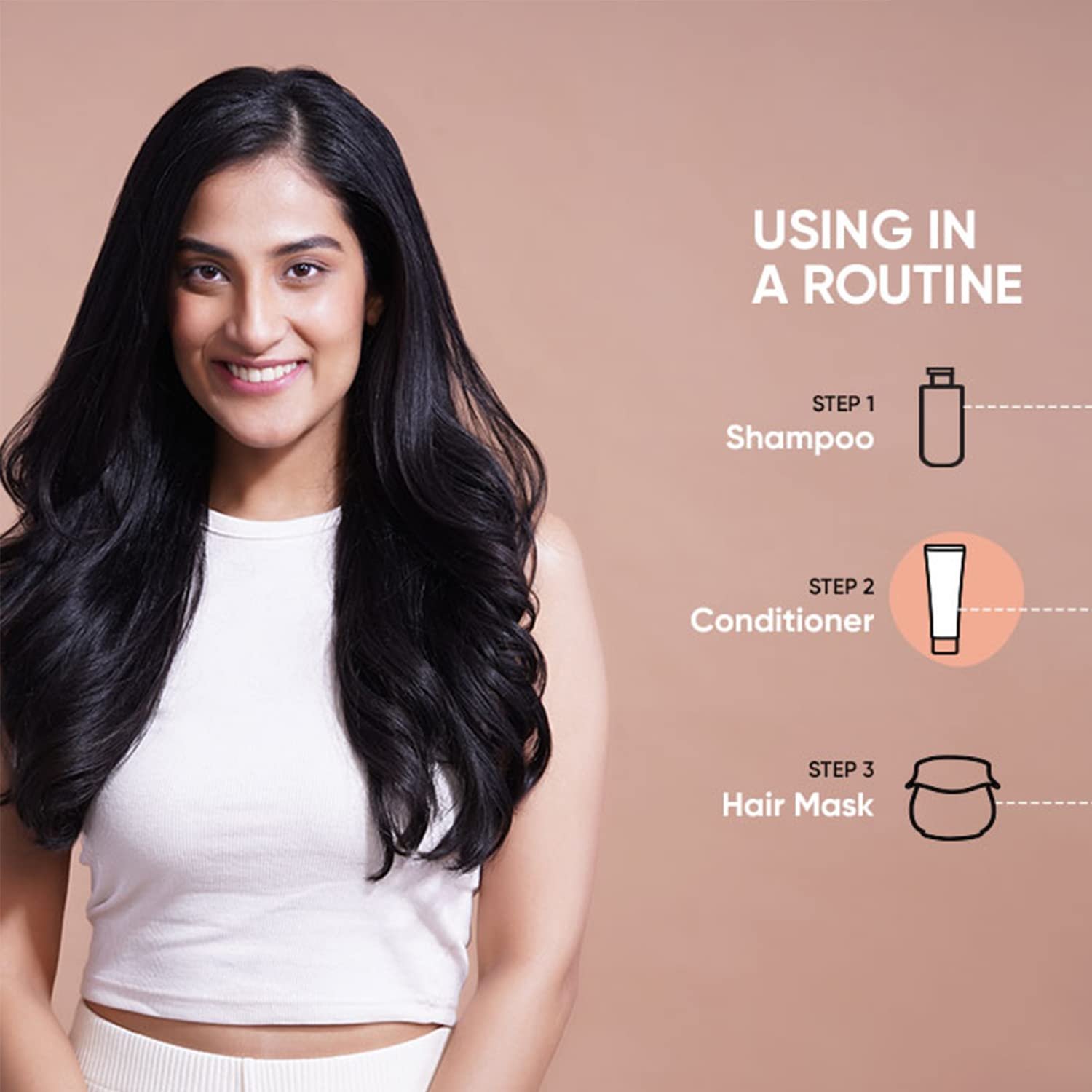 Dot & Key Moringa & Argan Oil Fizz Control Smoothening Hair Conditioner | Fall Control for Dry Hair | Sulphate Free | Strong & Smooth | For Women & Men | 120 Millilitre thumbnail