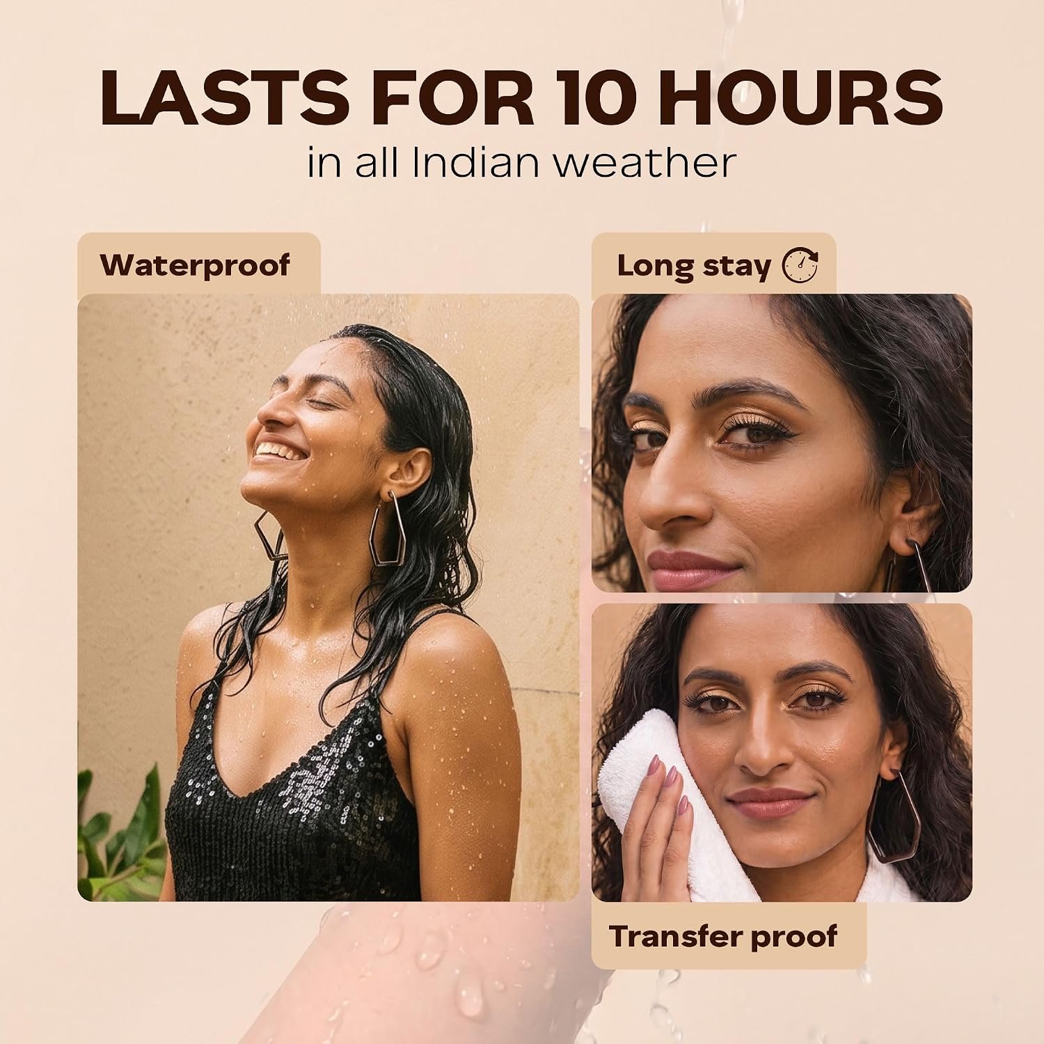FACESCANADA Cream All Day Hydra Matte Foundation - Mini|3in1 Foundation + Moisturizer + SPF 30|24 HR Aloe Hydration & Vitamin C| 10HR Wear | Medium to High Buildable Coverage | Medium Natura thumbnail