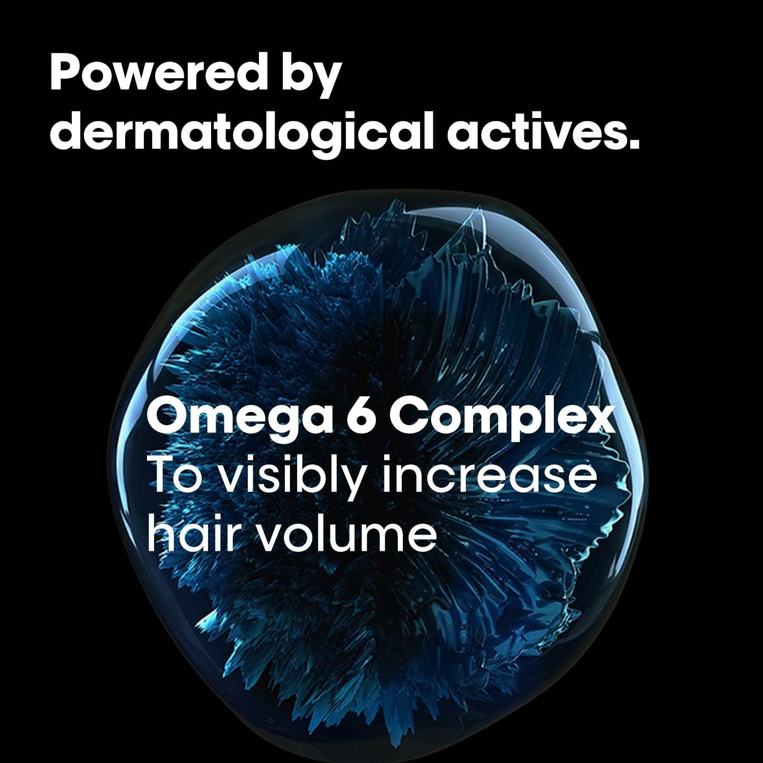 L'Oréal Professionnel Density Advanced Shampoo for Thinning Hair 300ml | Visibly Increases Volume & Bounce With Omega 6 | Restore Vitality | For Men & Women thumbnail