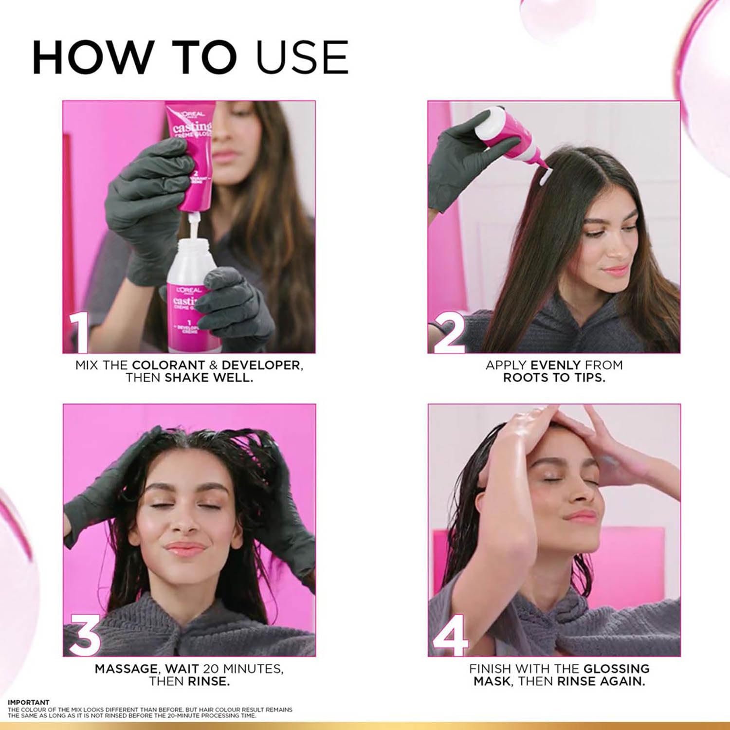 L'Oréal Paris Casting Crème Gloss Hair Color 60g + 40ml + 60g thumbnail