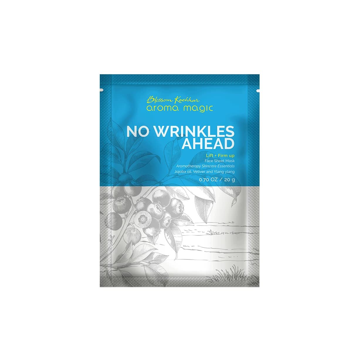 Aroma Magic No Wrinkles Ahead Sheet Mask Pack of 5-20 gm | Lift And Firm Up Skin thumbnail