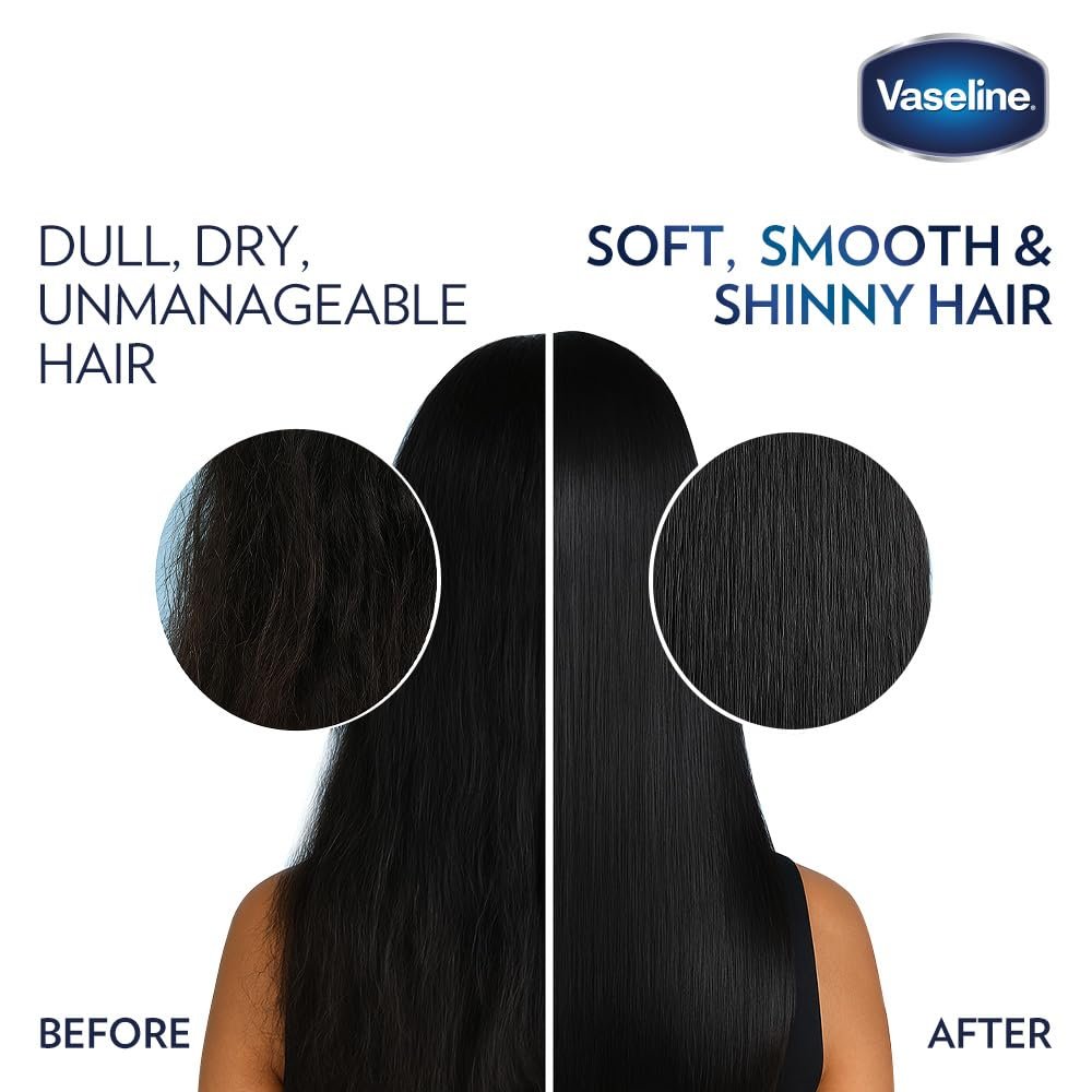 Vaseline Hair Tonic & Scalp Conditioner | Smoothes Hair | Locks In Moisture | Non-Greasy Shine | 200 ML thumbnail