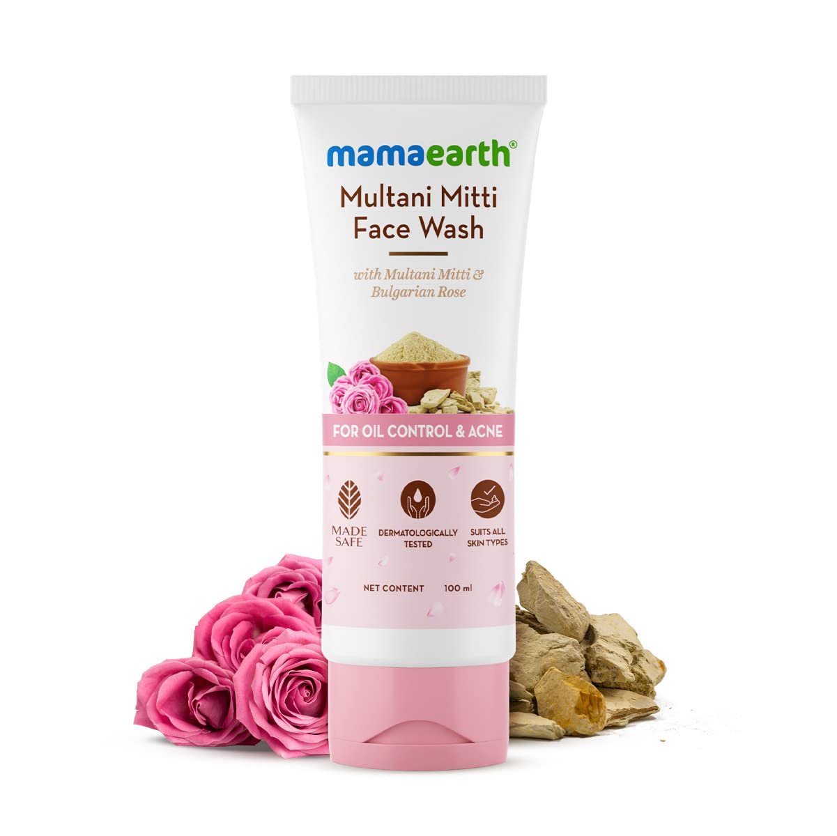 Mamaearth Multani Mitti Face Wash / 100ml thumbnail