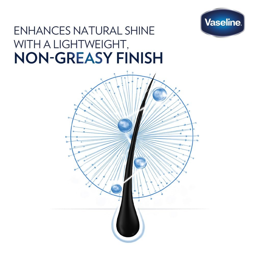 Vaseline Hair Tonic & Scalp Conditioner | Smoothes Hair | Locks In Moisture | Non-Greasy Shine | 200 ML thumbnail
