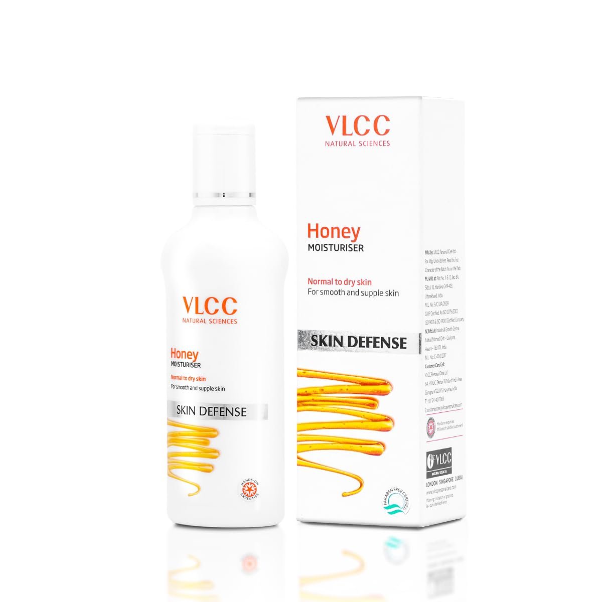 VLCC Honey Moisturiser - 100g - Non-Greasy, Deep Moisturization and Lightweight with Honey, Shea Butter, Fenugreek Extract & Wheat Germ Oil thumbnail