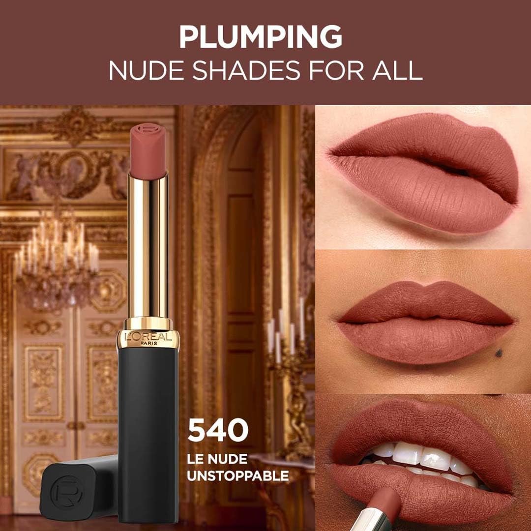 L’Oreal Paris Color Riche Intense Volume Matte Lipstick- 540 Le Nude Unstoppable, 2g thumbnail