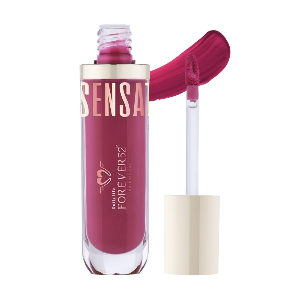 Daily Life Forever52 Sensational Lip | Matte Liquid Lipstick -Berry punch-018 thumbnail
