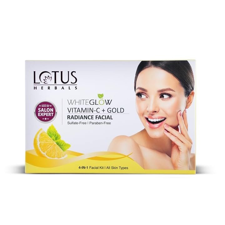 Lotus Herbals WhiteGlow Vitamin-C Single Facial Kit, 57g