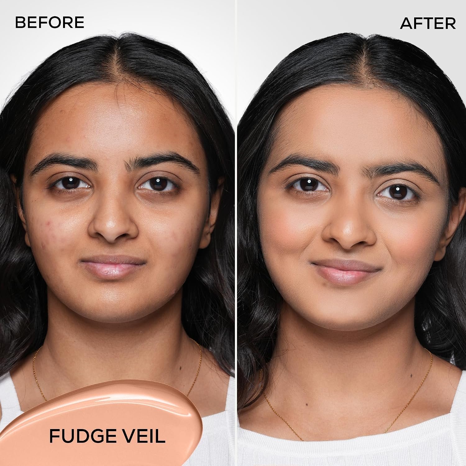 RENEE Bollywood Filter Blurring Liquid Foundation- Fudge Veil |Blurs Pores & Blemishes, Full Coverage, Matte Finish | Hydrates & Evens Skin Tone | With Niacinamide & Hyaluronic acid | 30ml thumbnail