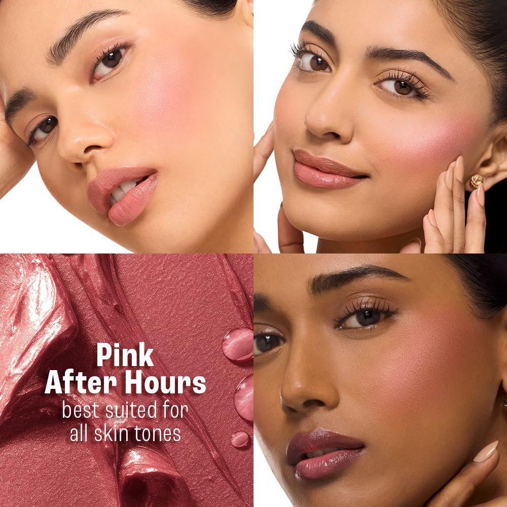 Lakme 9to5 Hya Beach Edit SPF Blush Pink Afterhours, Creamy Texture, Travel-friendly, 8.6g thumbnail