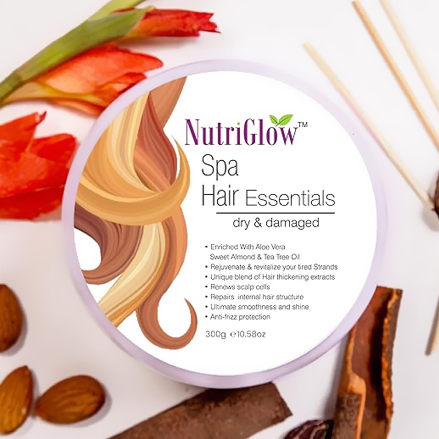 NutriGlow Hair Spa Cream 300g thumbnail