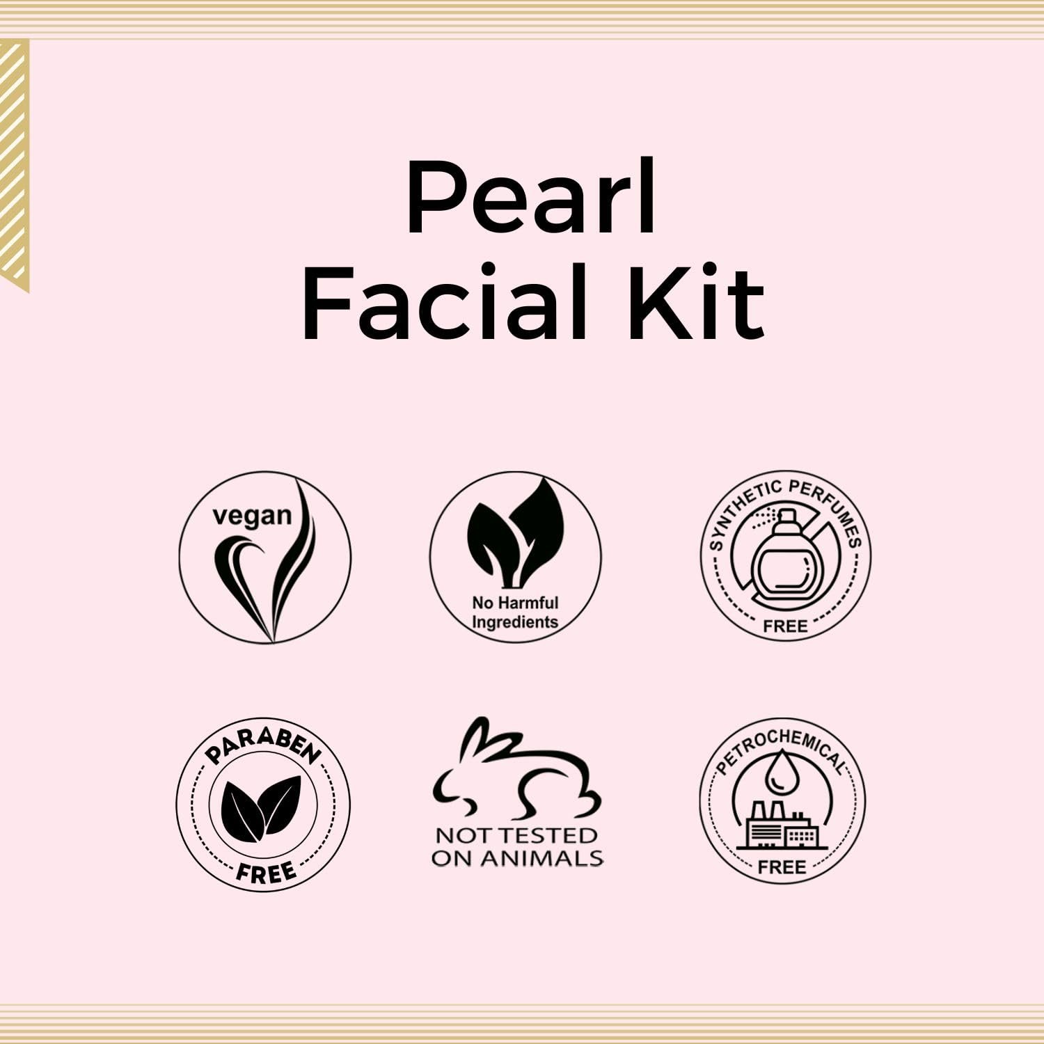 Aroma treasures one time use Pearl facial kit for all skin type thumbnail