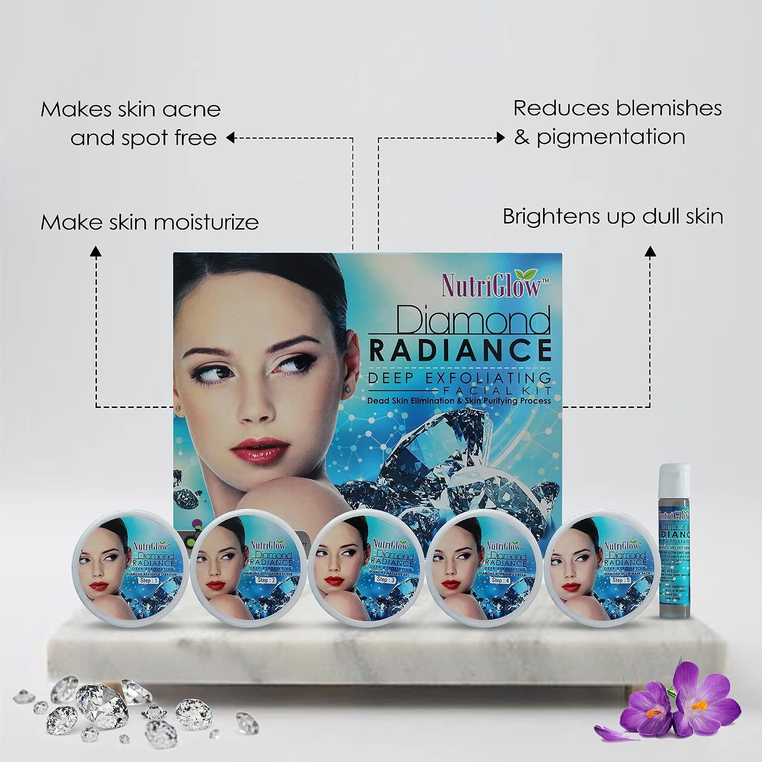 NutriGlow Diamond Radiance Facial Kit thumbnail