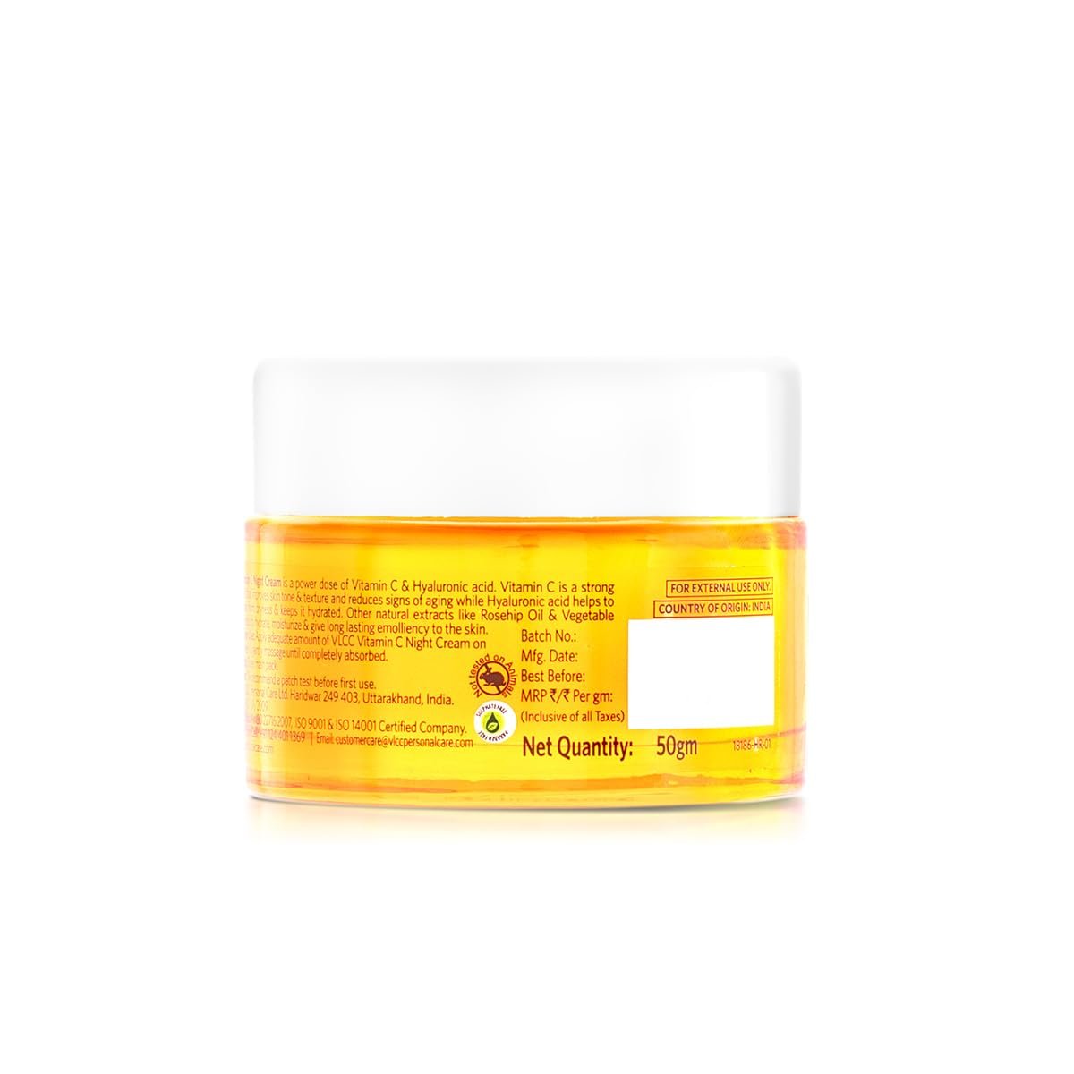 VLCC Vitamin C Day Cream SPF 30-50g - Protects, Boost Collagen, and Brightens Skin | With 15% Vitamin C, Vitamin E, Green Tea, and Mulberry Extracts. thumbnail