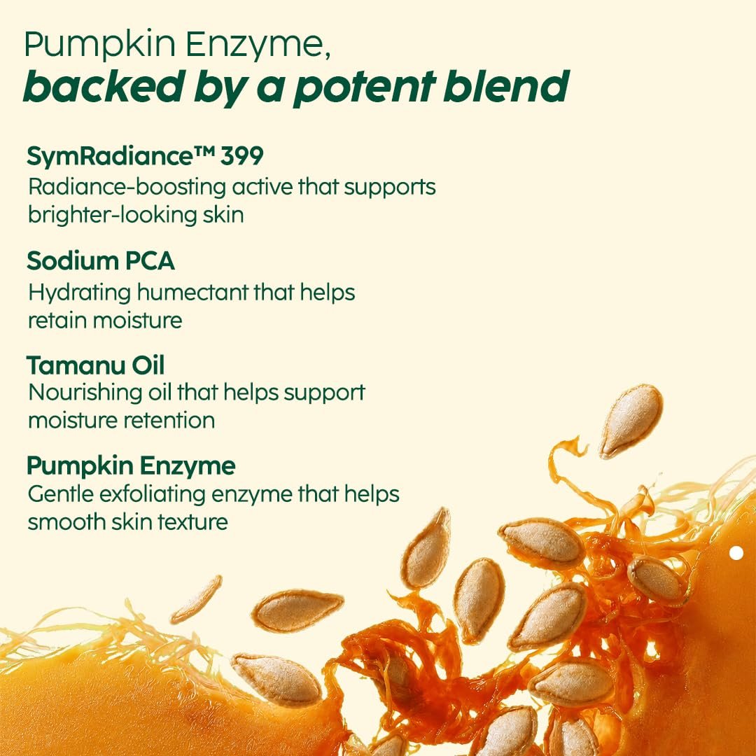 PLIX The Plant Fix Pumpkin Face Moisturizer for Glow-Boosting Hydration | Lightweight Gel Texture, Non-Greasy & Quick Absorbing | All Skin Types thumbnail