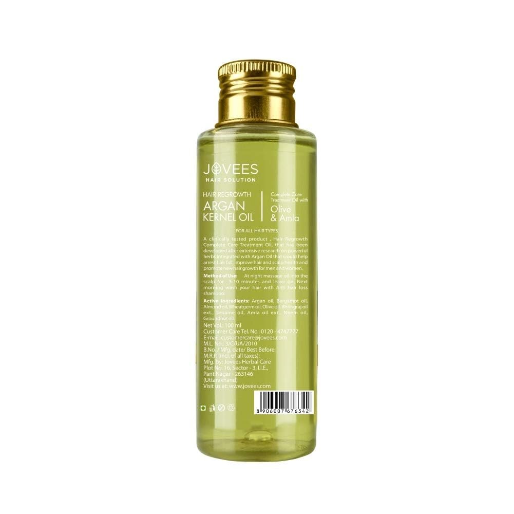 Jovees Herbal Kernel Oil For Breakage Control, Nourishing Shine, 100ml thumbnail