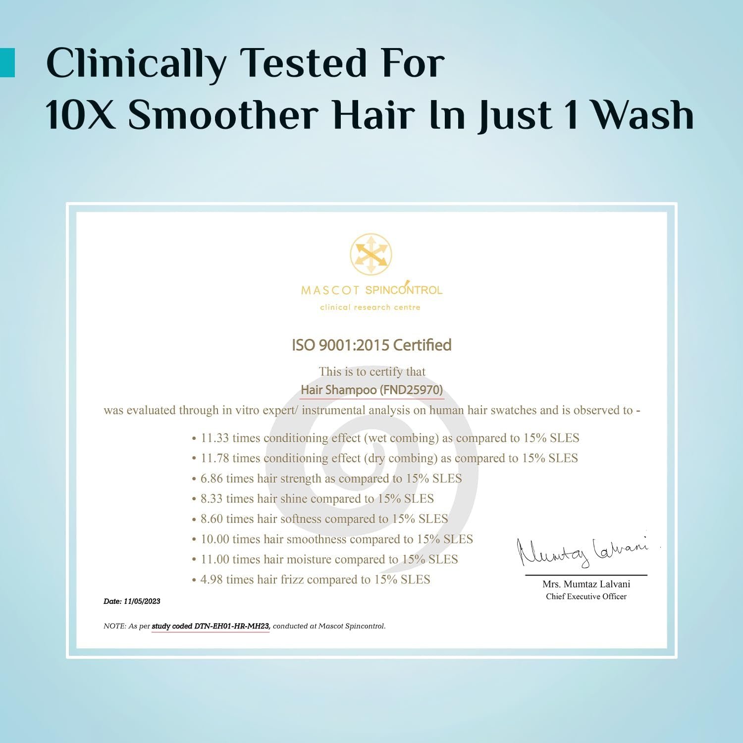 Pilgrim Patua & Keratin Hair Smoothening Shampoo for Frizzy Hair - 400ml 72H Frizz Control with Keratin, Adds Shine, Smoothens Frizz with Amazonian Patua, Softens Dry Hair, Improves Manageab thumbnail