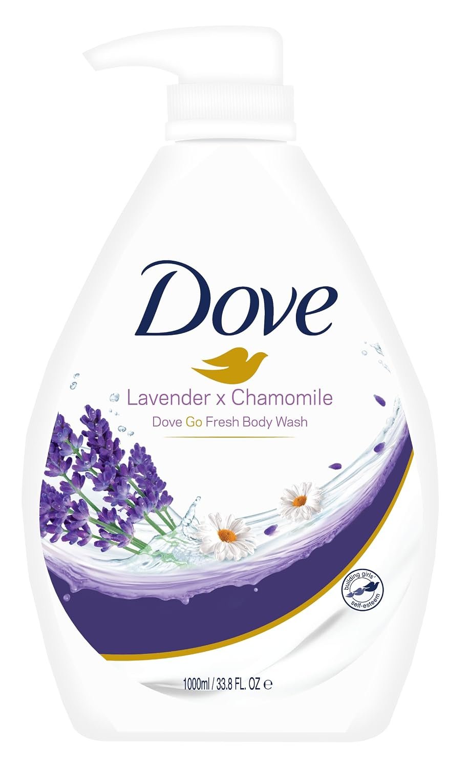 Dove Lavender & Chamomile Go Fresh Body Wash with Relaxing Floral Scent, 1L thumbnail
