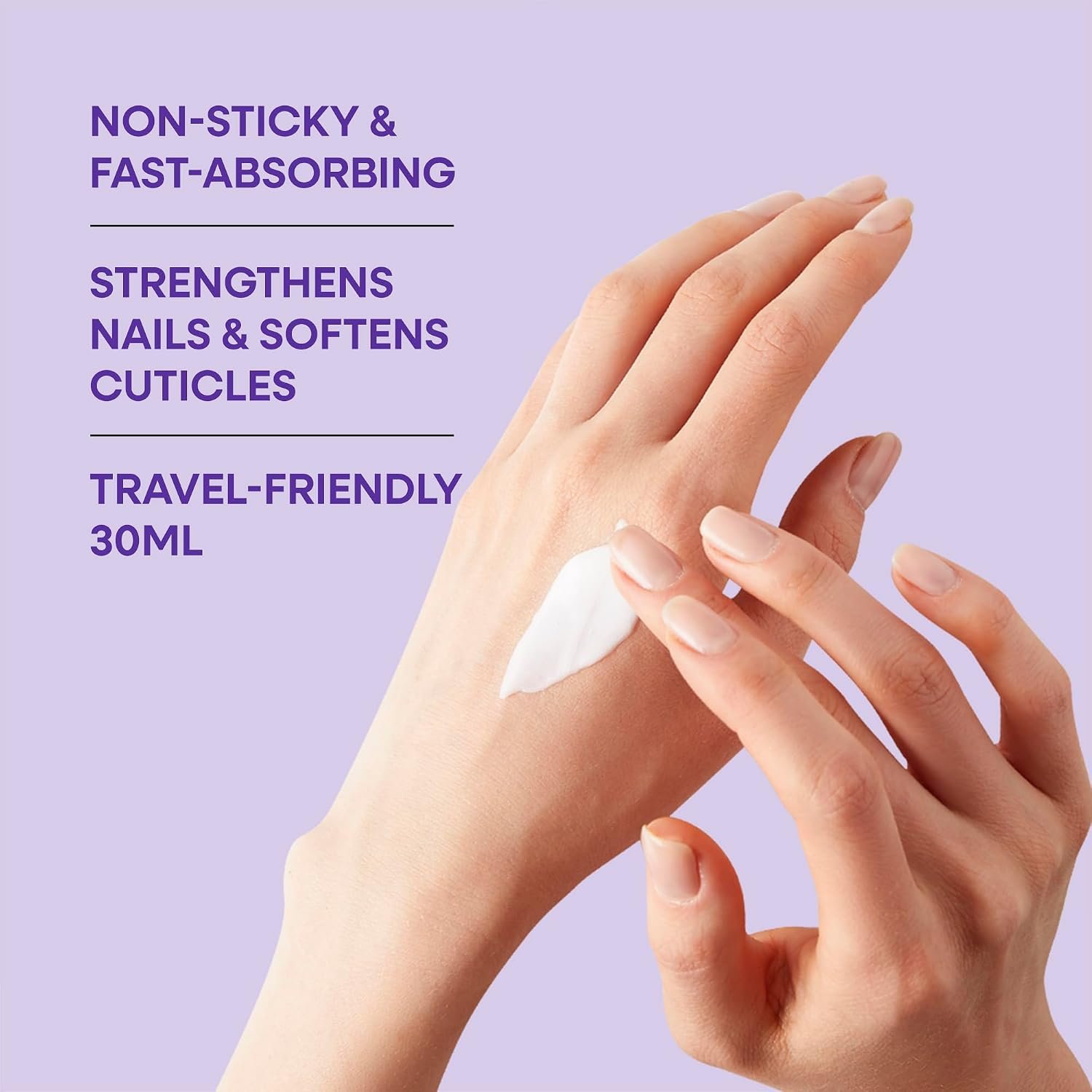 Nykaa French Lavender & Honey Hand & Nail Crème, 30ml| With Avocado, Almond Oil, Jojoba Oil & Hyaluronic Acid| Moisturises & Nourishes Skin| Combats Dryness| Non-Greasy & Non-Sticky Formula thumbnail