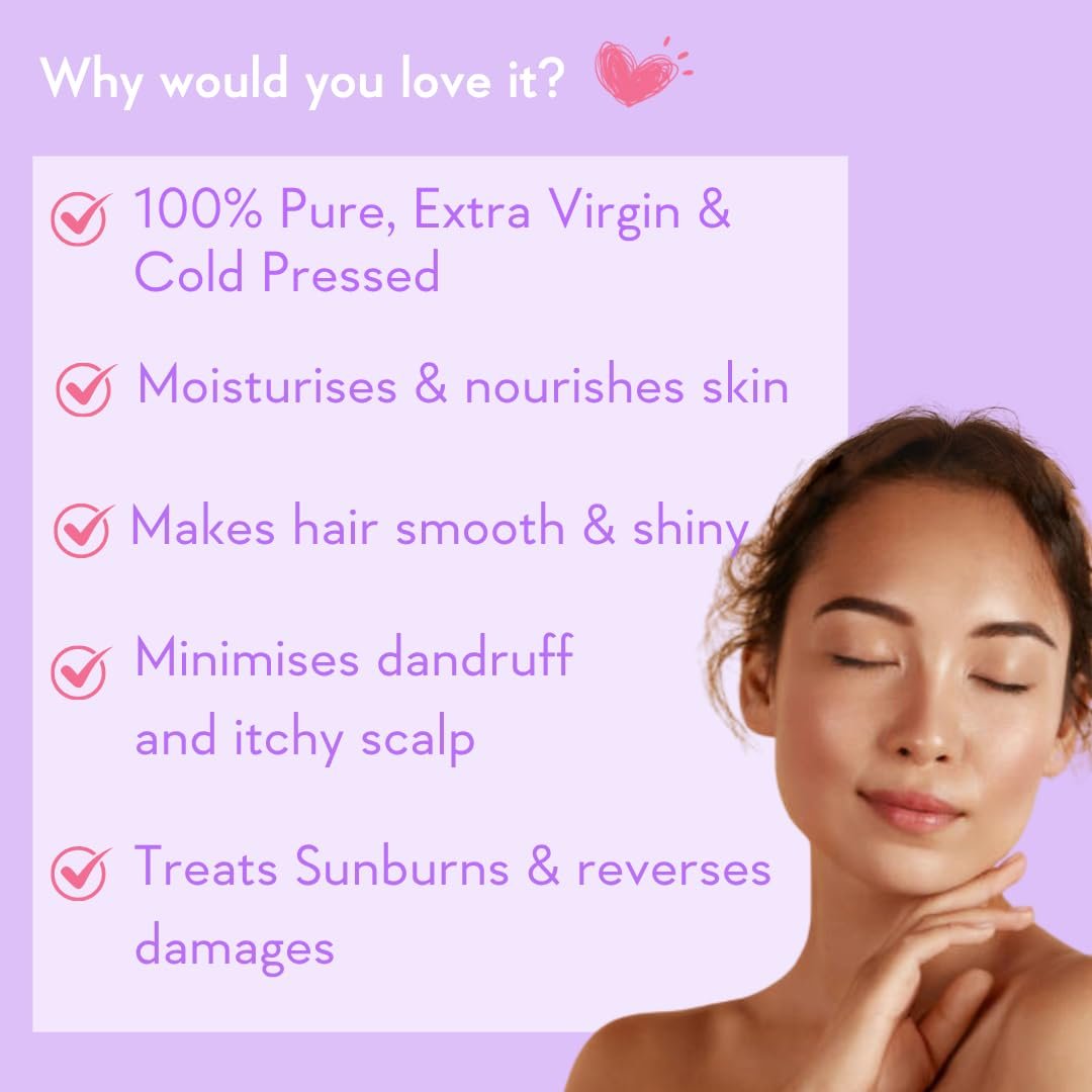 WishCare Pure Cold-Pressed Unrefined Jojoba Oil | Natural Moisturizing Oil for Skin, Hair & Nails | Nourishes, Hydrates & Softens | 100ml thumbnail